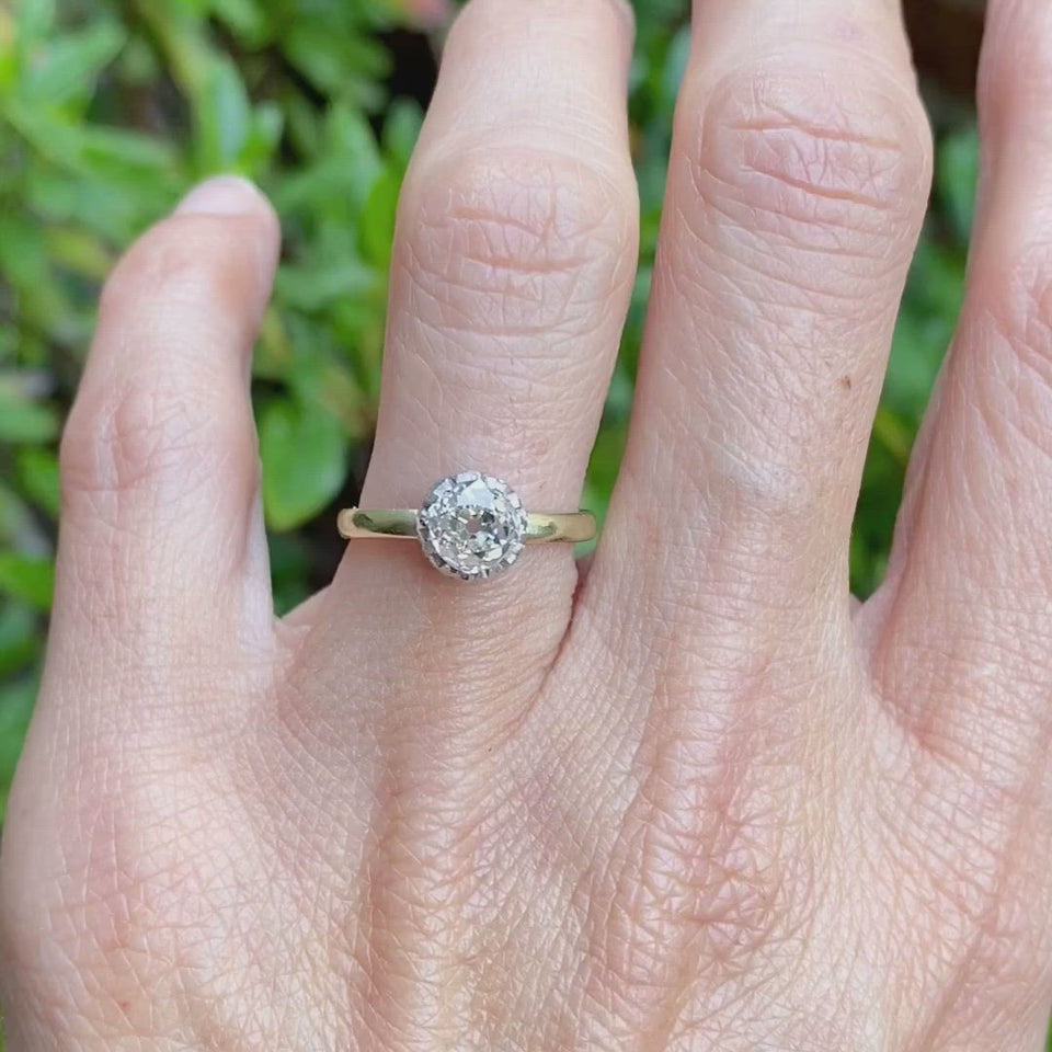 Single Bezel Diamond ring