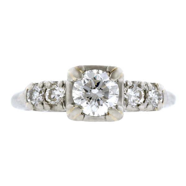 Vintage Diamond Engagement Ring, TRB 0.60ct:: Doyle & Doyle