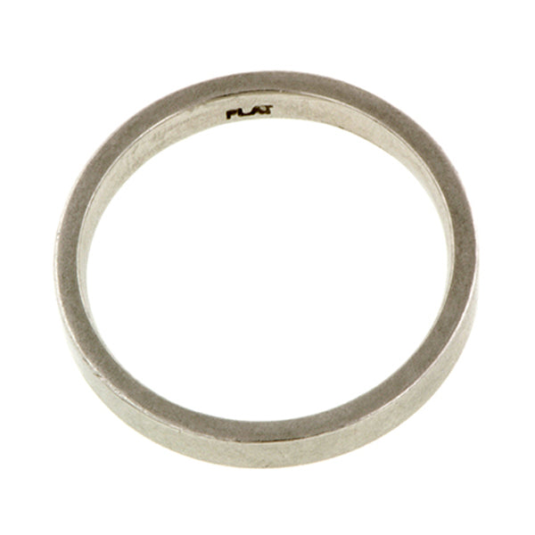 Estate ring: a Platinum Comfort Fit Wedding Band sold by Doyle & Doyle vintage and antique jewelry boutique.