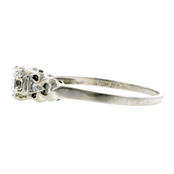 Vintage Engagement Ring, RBC 0.27ct:: Doyle & Doyle