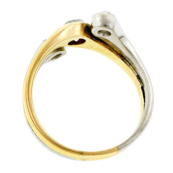 Vintage Three Stone Diamond Ring:: Doyle & Doyle