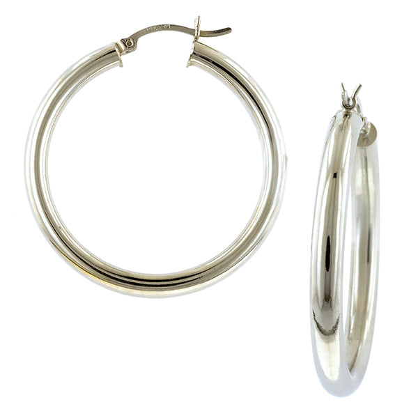 Estate Hoop Earrings