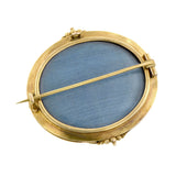 Antique Engraved Star Rose Cut Pin:: Doyle & Doyle