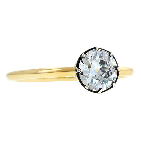 Starry Night Diamond Engagement Ring, Old Euro 1.01ct. - Heirloom by Doyle & Doyle