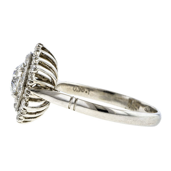 Vintage Engagement Ring, RBC 0.90ct:: Doyle & Doyle