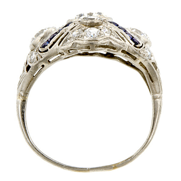 Art Deco Engagement Ring, Old Euro