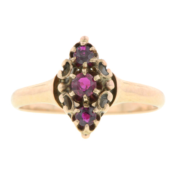 Victorian Ruby Ring:: Doyle & Doyle