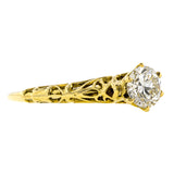 Vintage Engagement Ring, Circular 0.50ct:: Doyle & Doyle