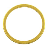 Contemporary ring; a Yellow Gold Tsavorite Wedding Eternity Band sold by Doyle & Doyle vintage and antique jewelry boutique.