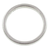 Contemporary ring: a Platinum Comfort Fit Wedding Band Ring, 2.5mm sold by Doyle & Doyle vintage and antique jewelry boutique.