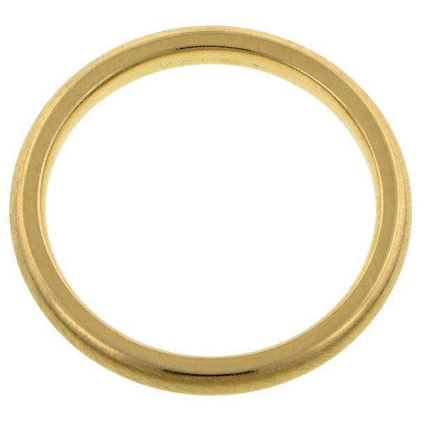 Comfort Fit Wedding Band Ring, 2mm 18ky