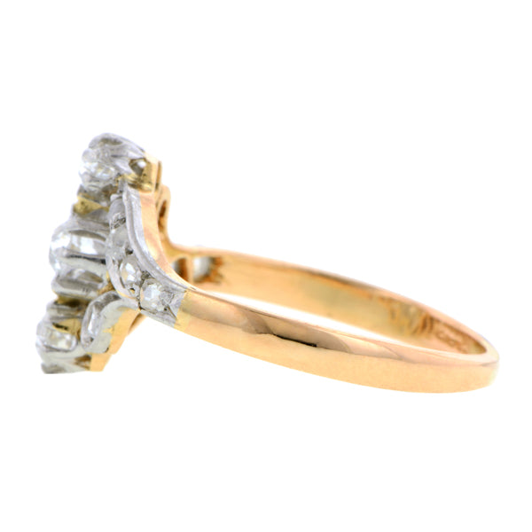 Art Nouveau Diamond Ring:: Doyle & Doyle