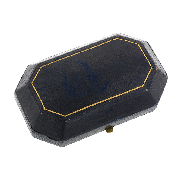 Victorian Locket Back Target Brooch:: Doyle & Doyle