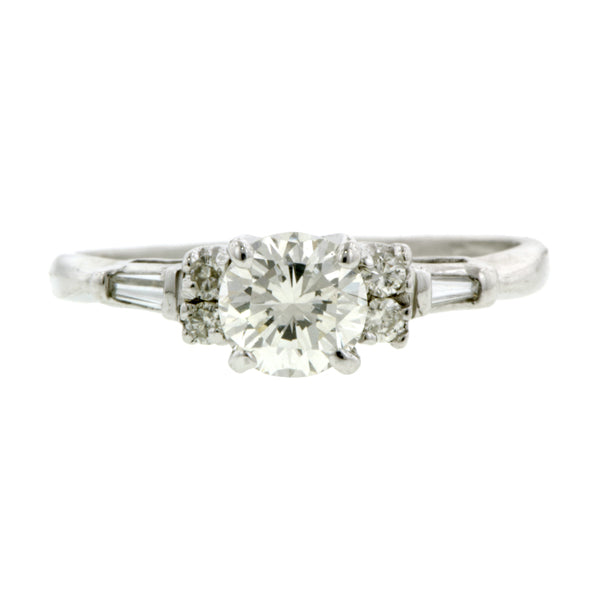 Vintage Engagement Ring, RBC 0.74
