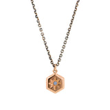 Hex Sapphire Necklace- Heirloom by Doyle & Doyle::