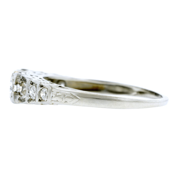 Vintage Twin Stone Diamond Ring