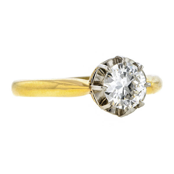 Vintage Engagement Ring, RBC 0.77ct:: Doyle & Doyle