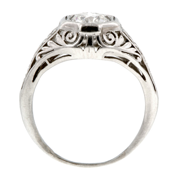 Art Deco Engagement Ring, TRB 0.60ct:: Doyle & Doyle