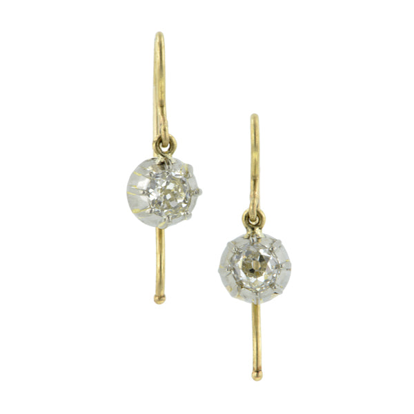 Antique Diamond Drop Earrings:: Doyle & Doyle