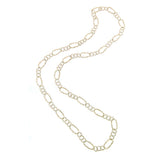 Embossed Link Alternating Necklace- Heirloom by Doyle & Doyle: