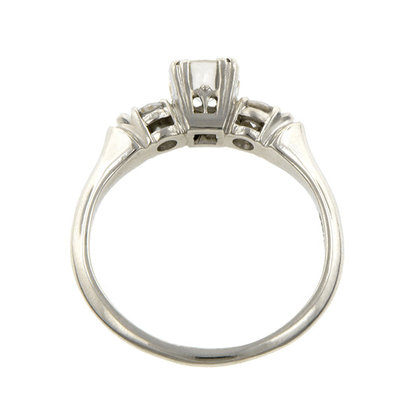 Vintage Engagement Ring, RBC 0.35ct::Doyle & Doyle