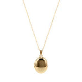 Medium Smooth Oval Locket