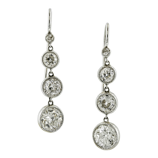 Diamond Drop Earrings:: Doyle & Doyle