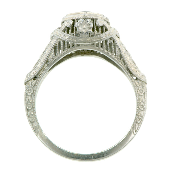 Art Deco Engagement Ring, Old Euro 0.38ct :: Doyle & Doyle