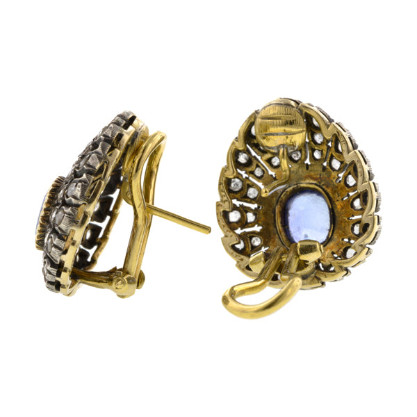 Buccelatti Sapphire & Diamond Earrings
