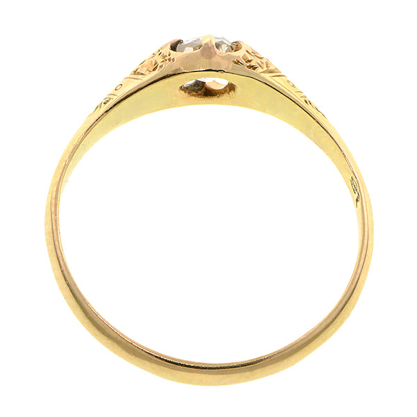 Victorian Diamond Engagement Ring, Old Mine 0.25ct:: Doyle & Doyle