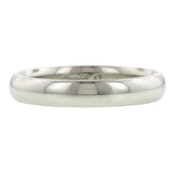 Contemporary ring: a Platinum Comfort Fit Wedding Band Ring, 4mm sold by Doyle & Doyle vintage and antique jewelry boutique.