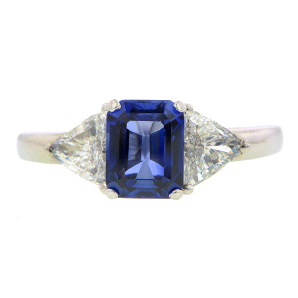 Sapphire & Diamond Ring:: Doyle & Doyle