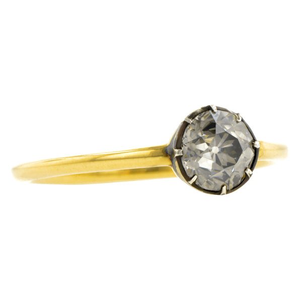 Starry Night Diamond Engagement Ring, Old Euro 0.93ct. - Heirloom by Doyle & Doyle
