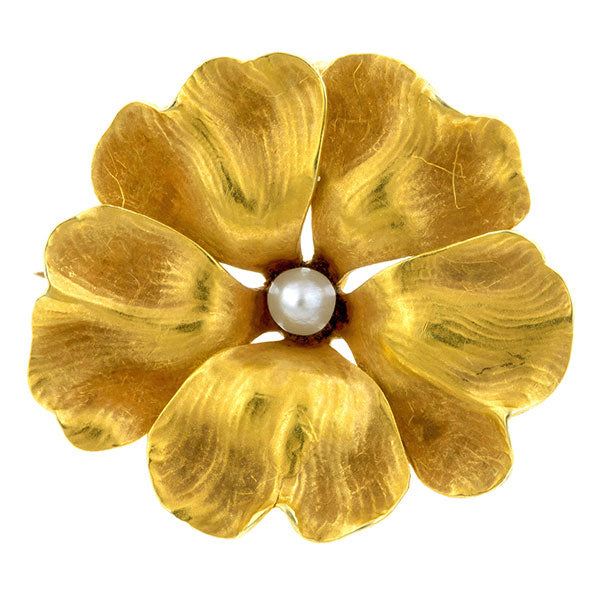 Victorian Flower Pin::Doyle & Doyle