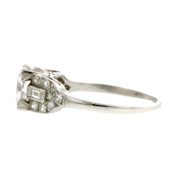 Vintage Engagement Ring, RBC 1.25ct:: Doyle & Doyle