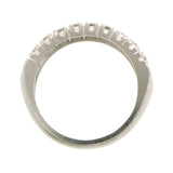 Vintage Diamond Wedding Band Ring, Platinum, sold by Doyle & Doyle vintage and antique jewelry boutique.