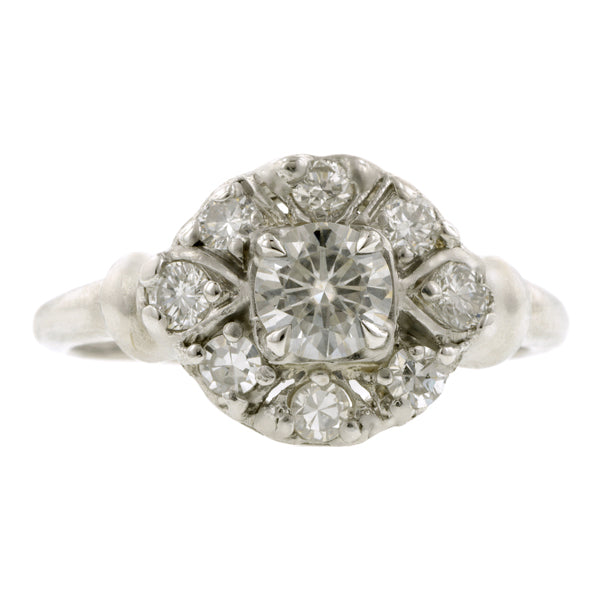 Vintage Diamond Engagement Ring, RBC 0.43ct:: Doyle & Doyle