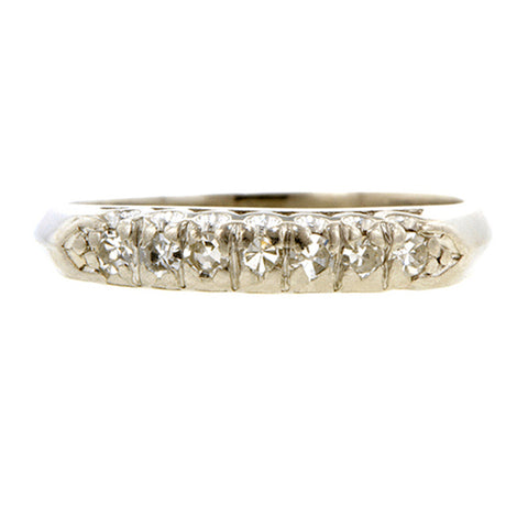 Vintage Diamond Wedding Band:: Doyle & Doyle