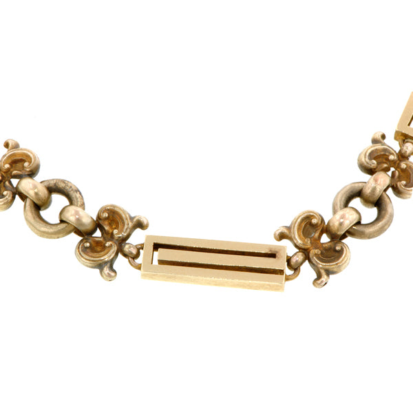 Victorian Fancy Link Bracelet:: Doyle & Doyle