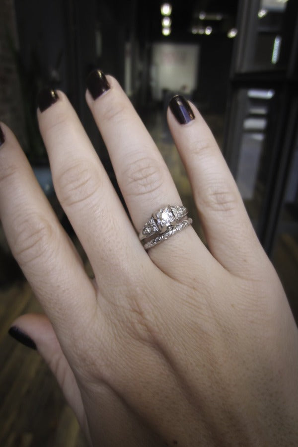 Scrolling Pattern Band, Heirloom by Doyle & Doyle