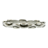 Vintage ring: a Platinum Wedding Band sold by Doyle & Doyle vintage and antique jewelry boutique.