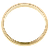 Half Round Wedding Band with Millegrained Edge :: Doyle & Doyle