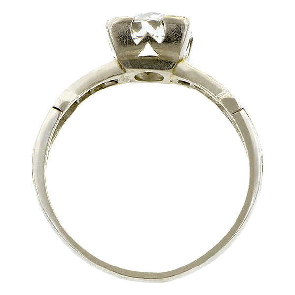 Vintage Diamond Engagement Ring, Old Euro 1.68ct:: Doyle & Doyle