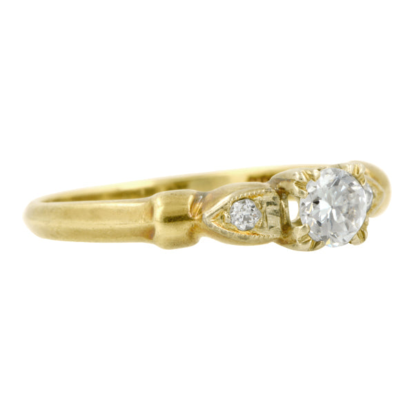 Vintage Diamond Engagement Ring, TRB 0.25ct:: Doyle & Doyle
