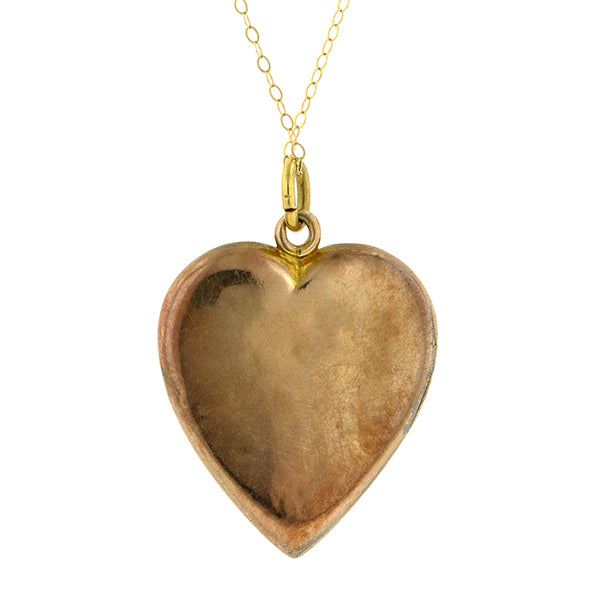 Victorian Diamond Heart Locket :: Doyle & Doyle