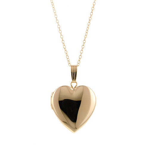 Smooth Heart Locket