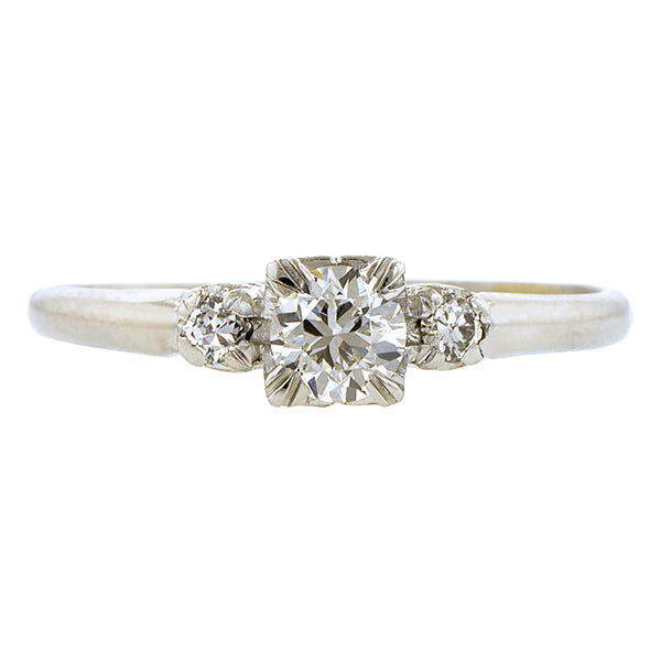 Vintage Diamond Engagement Ring, TRB 0.25ct:: Doyle & Doyle