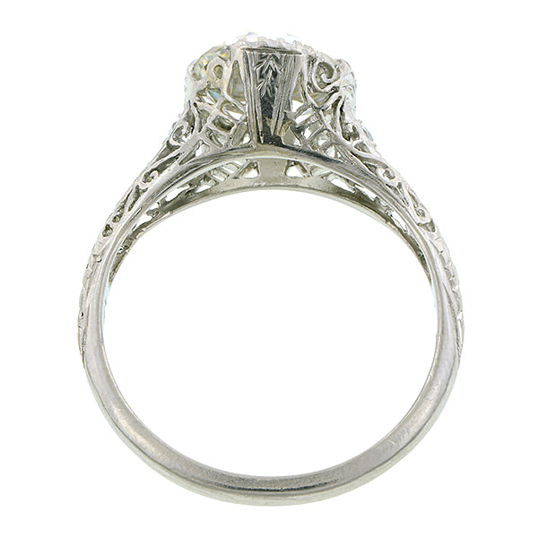 Edwardian Diamond Engagement Ring, Old Mine 2.64ct