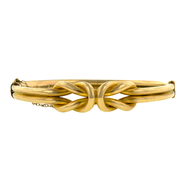 Victorian Gold Love Knot Bracelet