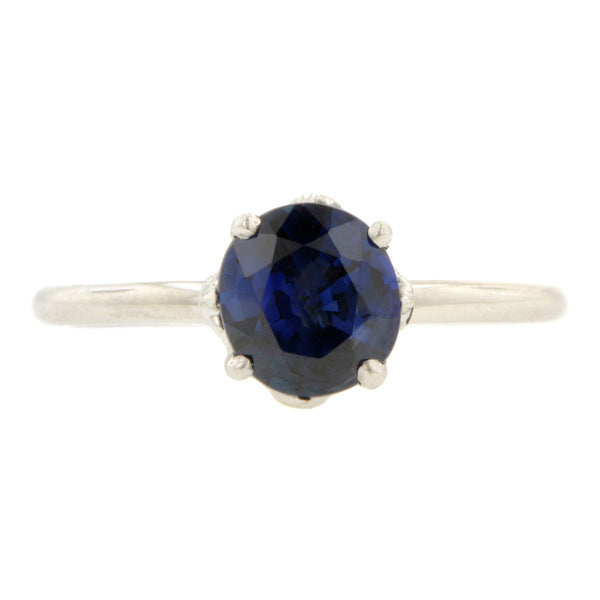 North Star Sapphire Ring, 1.28ct., West 13th Collection::Doyle & Doyle